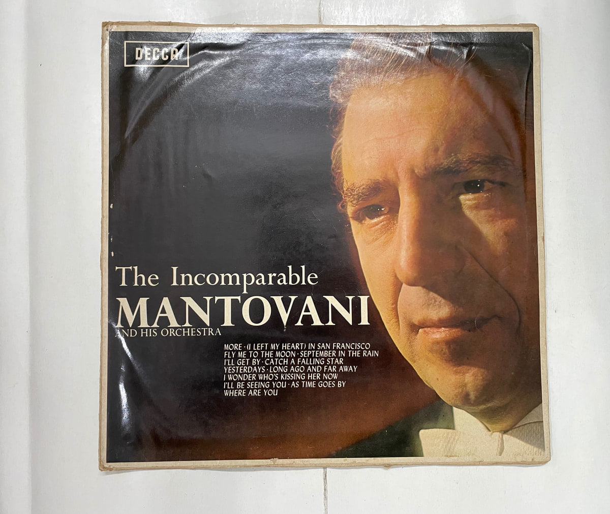 The Incomparable Mantovani - Mantovani And His Orchestra Used Vinyl LP Record