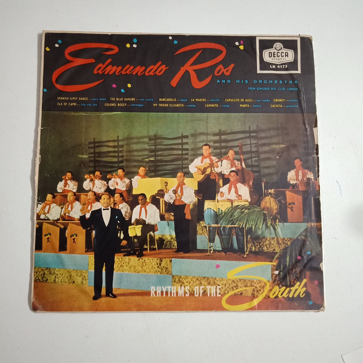 Rhythms Of The South - Edmundo Ros &amp; His Orchestra Used Vinyl LP Record