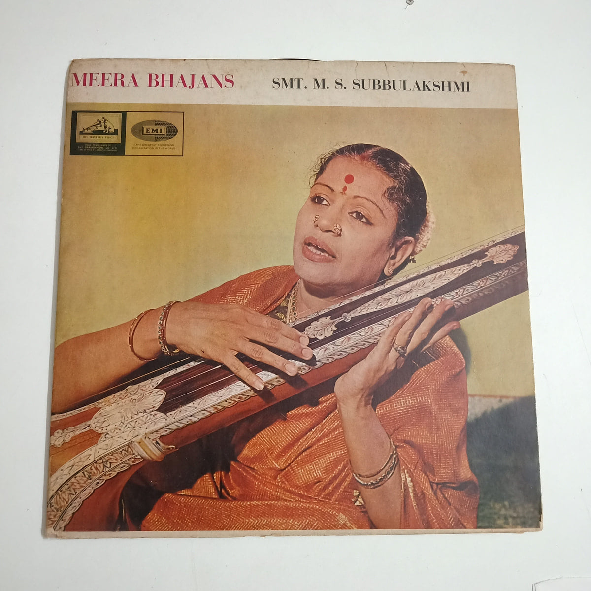 Meera Bhajans - M.S. Subbulakshmi Used Vinyl LP Record