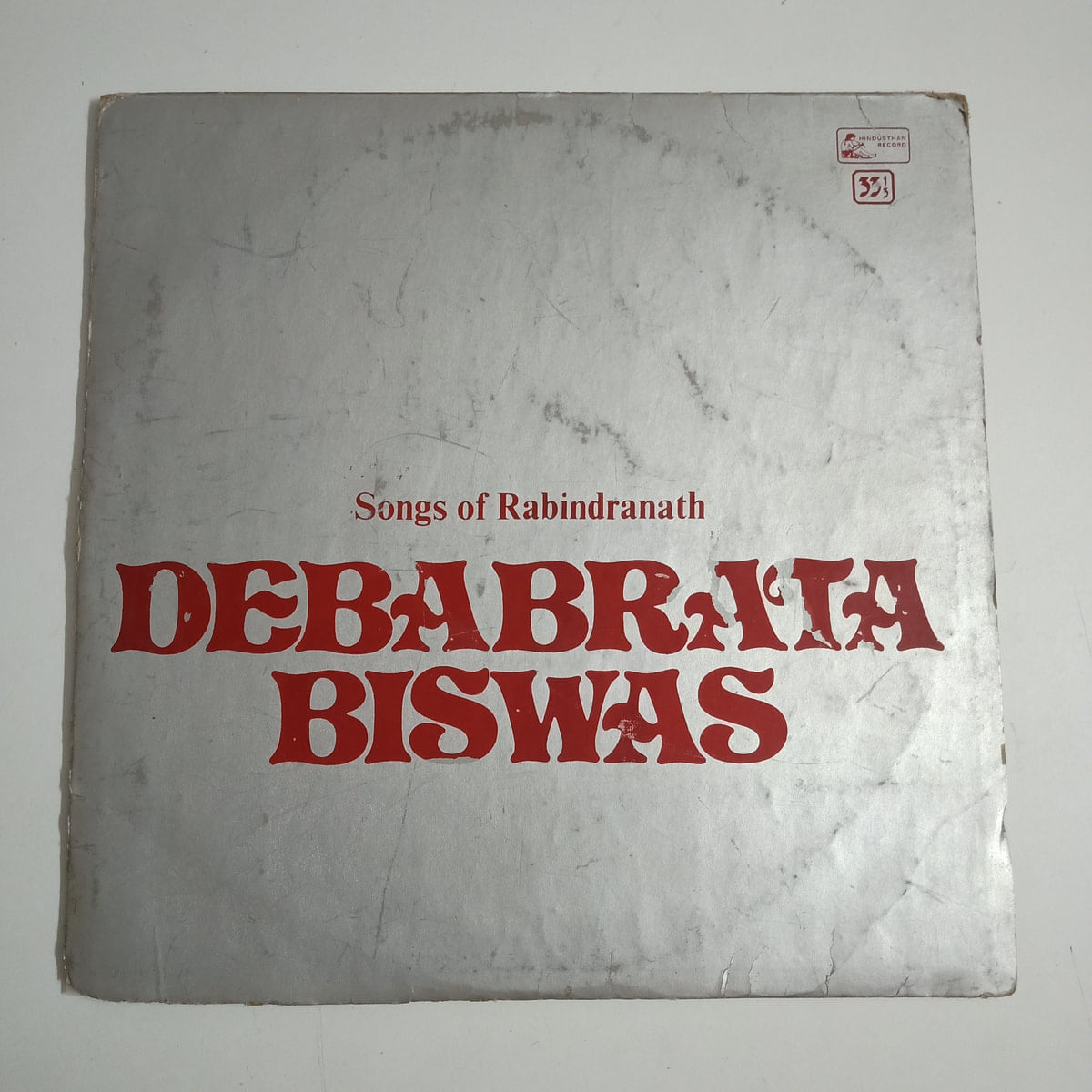 Songs of Rabindranath - Debabrata Biswas Used Vinyl LP Record