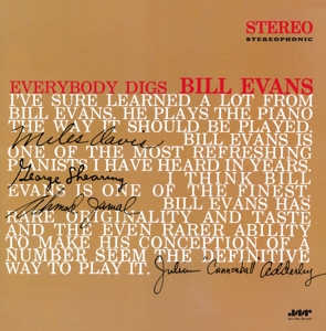 Everybody Digs Bill Evans - Bill Evans - LP - Brand New Vinyl (Arrives in 20days)