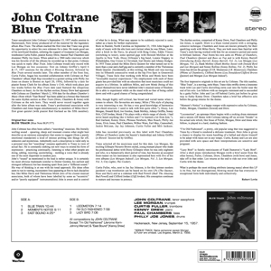Blue Train - John Coltrane - LP - Brand New Vinyl (Arrives in 20days)