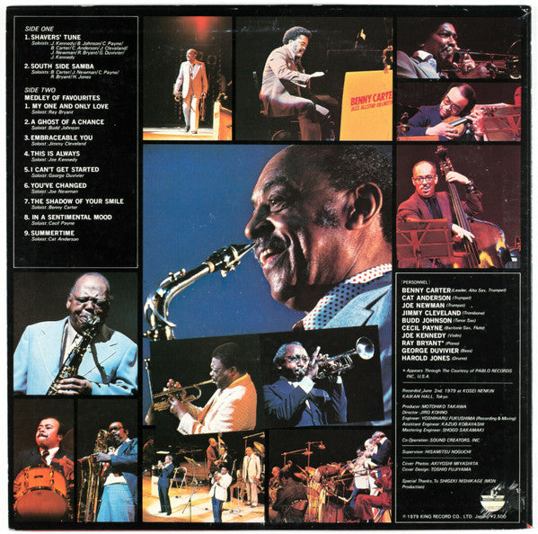 Benny Carter And His Orchestra - Live In Japan '79 Vinyl LP Record (Arrives in 21 days)