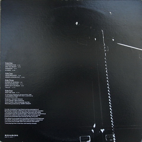 Live Album - Grand Funk* - LP - Pre Owned Vinyl (Arrives in 21days)