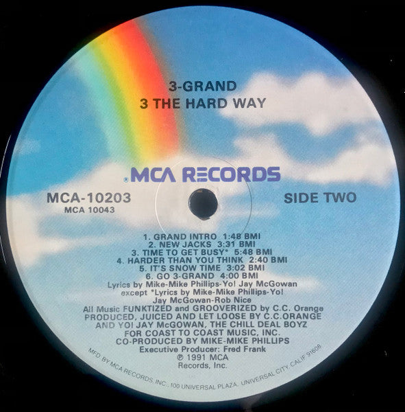 3 Grand - 3 The Hard Way Vinyl LP Record (Arrives in 21 days)
