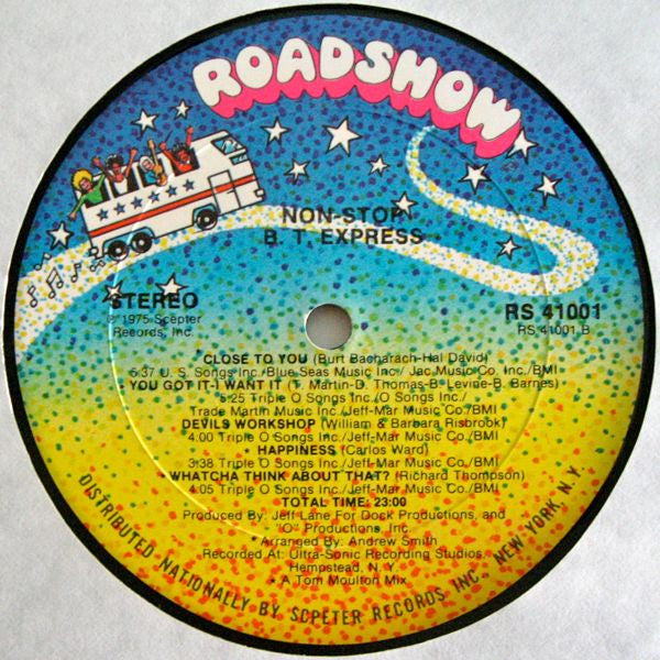B.T. Express - Non-Stop Vinyl LP Record (Arrives in 21 days)