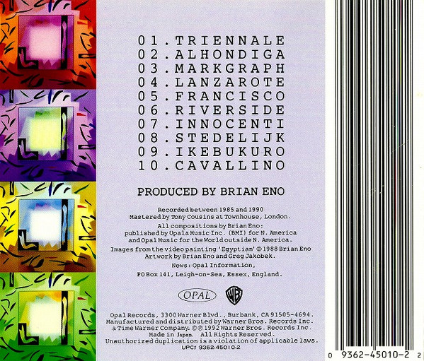The Shutov Assembly - Brian Eno - Audio CD - Pre Owned CDs (Arrives in 14days)