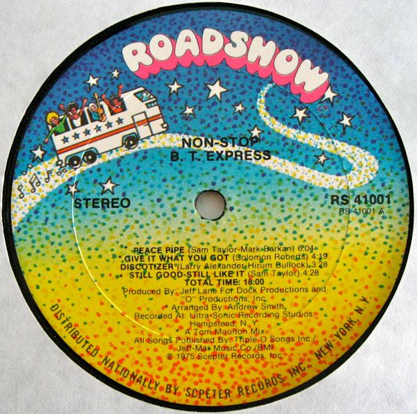 B.T. Express - Non-Stop Vinyl LP Record (Arrives in 21 days)