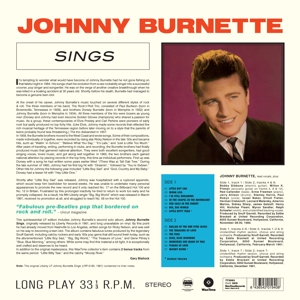 Sings - Johnny Burnette - LP - Brand New Vinyl (Arrives in 20days)