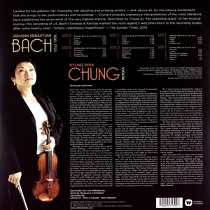 Sonatas &amp; Partitas - Kyung Wha Chung - LP - Brand New Vinyl (Arrives in 20days)