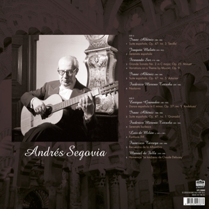 Master Of The Classical Guitar - Andres Segovia - LP - Brand New Vinyl (Arrives in 20days)