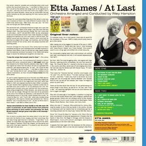 At Last! - Etta James - LP - Brand New Vinyl (Arrives in 20days)