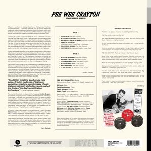 1960 Debut Album - Pee Wee Crayton - LP - Brand New Vinyl (Arrives in 21 days)