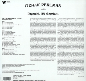 24 Caprices - Itzhak Perlman - LP - Brand New Vinyl (Arrives in 20days)