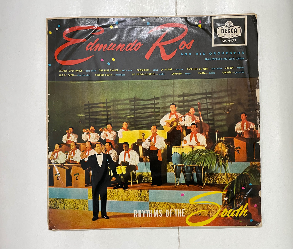 Rhythms Of The South - Edmundo Ros &amp; His Orchestra Used Vinyl LP Record