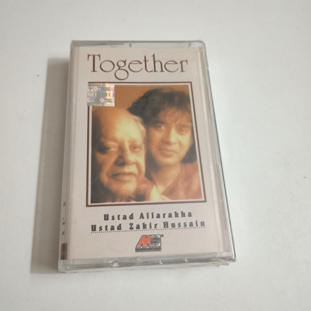Together - Ustad Allarakha &amp; Ustad Zakir Hussain  Sealed Audio Cassette