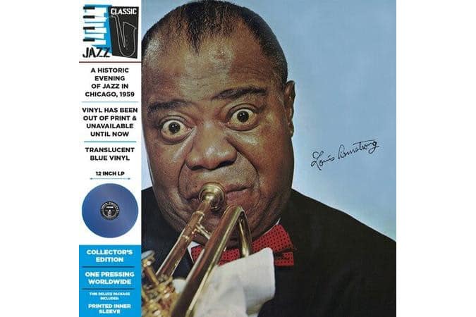 Louis Armstrong  The Definitive Album By Louis Armstrong  (Limited Edition Translucent Blue Vinyl) (Quick Ship)