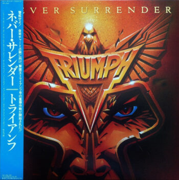 Triumph (2) - Never Surrender = ネバー・サレンダー Vinyl LP Record (Arrives in 21 days)