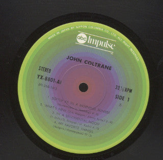 John Coltrane - John Coltrane Vinyl LP Record (Arrives in 21 days)