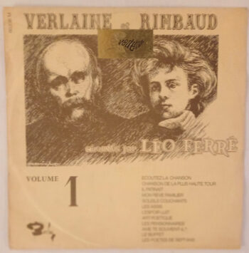 Verlaine Et Rimbaud - Volume 1 - Léo Ferré - LP - Pre Owned Vinyl (Arrives in 14days)