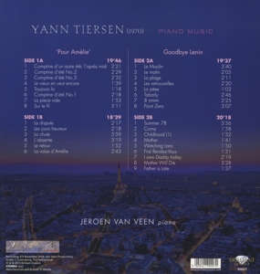 Tiersen: Piano Music (2lp) - Jeroen Van Veen - LP - Brand New Vinyl (Arrives in 20days)