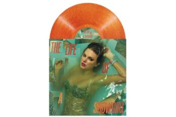 Taylor Swift – The Life Of A Showgirl  (Limited Edition ‘Sweat and Vanilla Perfume Portofino Orange Glitter’ Colored Vinyl) (Quick Ship)