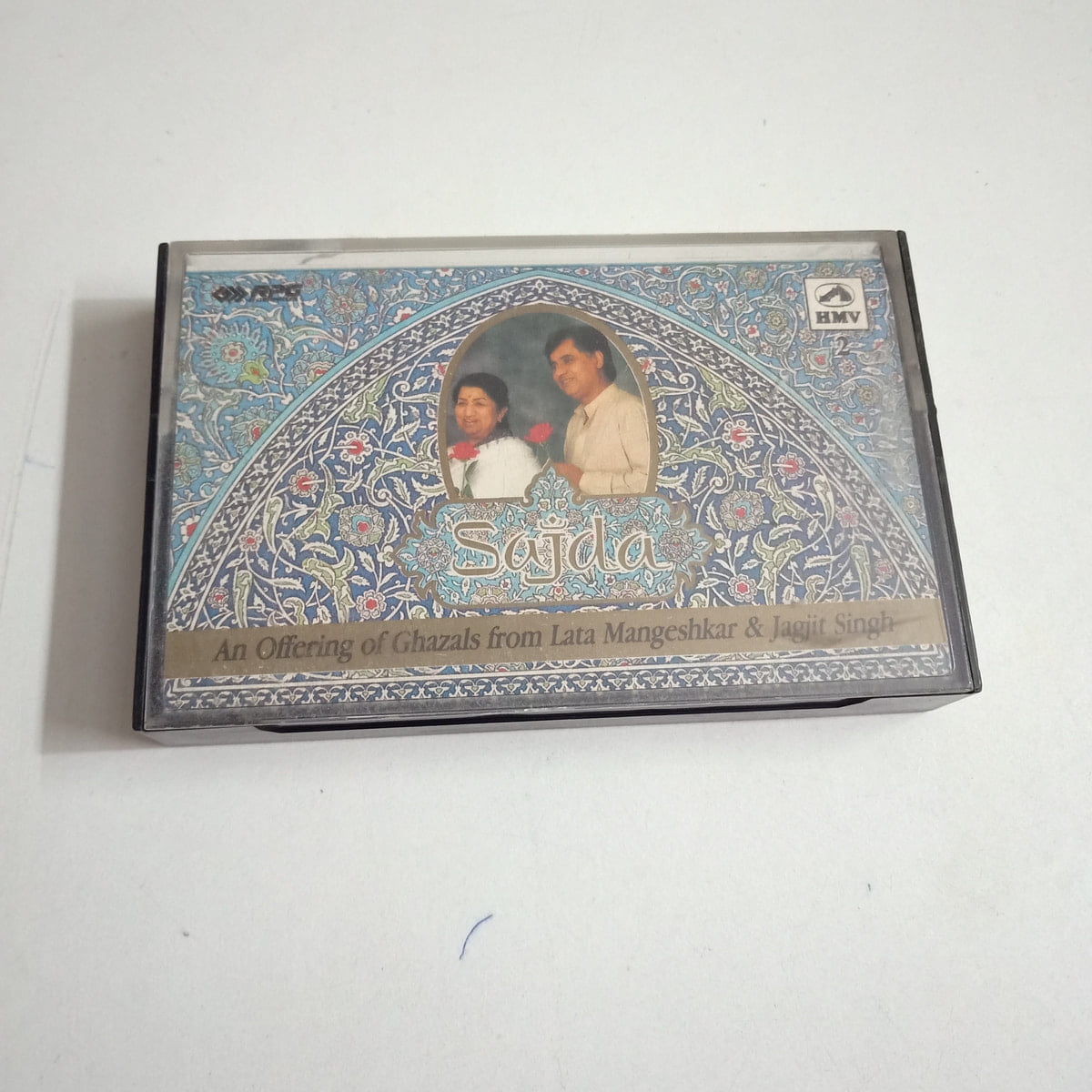 Sajda - An Offering Of Ghazals From Lata Mangeshkar &amp; Jagjit Singh - Cassette One - Lata Mangeshkar &amp; Jagjit Singh  Used Audio Cassette