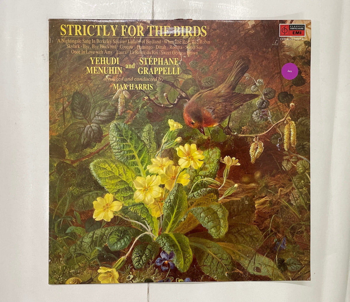 Strictly For The Birds - Yehudi Menuhin Used Vinyl LP Record