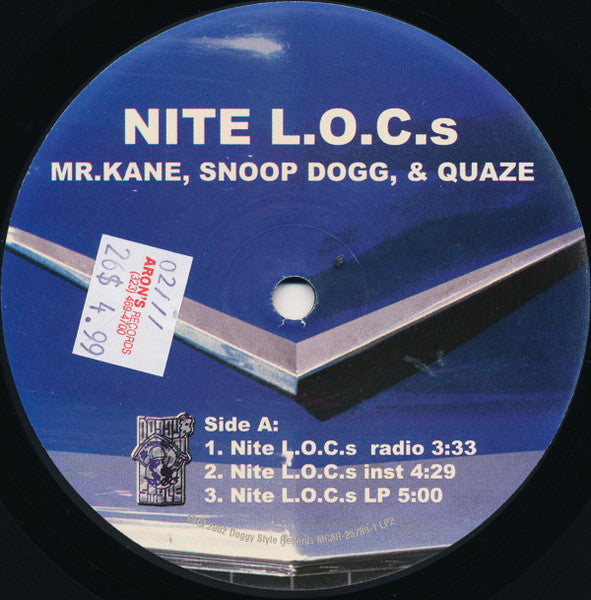 Doggy Style Allstars - Fallen Star, Nite L.O.C.s, &amp; Doh' Doh' Vinyl LP Record (Arrives in 21 days)
